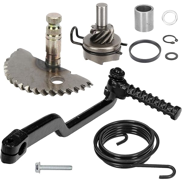 Kit Démarreur Kick Scooter GY6 50cc 80cc – Arbre De Démarrage Aluminium CNC – Pièce Fiable