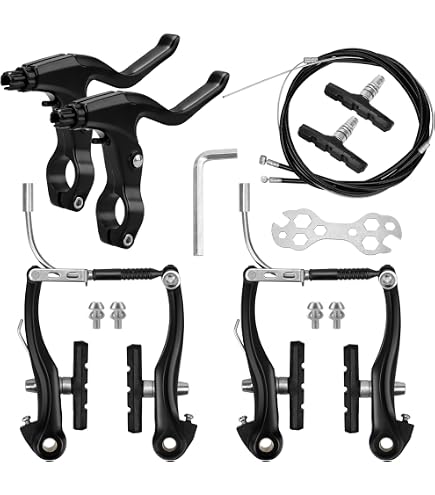 TRP CX8.4 Mini Front and Rear V-Brake Set, Black : Amazon.co.uk