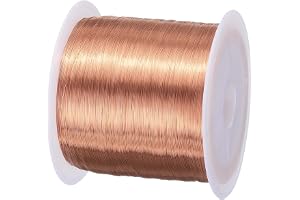 QUARKZMAN 0,1 mm magnetisk tråd 4265 fot magnetisk lindning emalj koppartråd 100 g 155C för transformatorinduktor