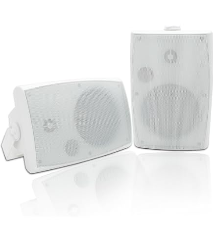 Herdio Altoparlanti Esterni 800W 6.5 Pollici - 4 Diffusori Impermeabili Per Giardino, Piscina E Terrazzo - Foto 12