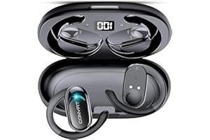 Casque de traduction Conyat, écouteurs de traduction 164 langues, casque de traduction de langue en temps réel AI, Noir