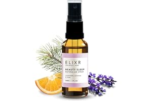 ‎ELIXR ELIXR Raumspray Beauty Sleep 30ml I Lavendel Orange Zirbe I Natürliches Kissenspray zum Einschlafen, Schlafspray, Pillow Spray, Raumduft