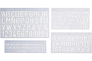 Wedo 07012 Set Normografi da 3.5mm, 10 mm e 20 mm