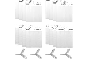 MEIEGOU 32 Pairs (64 Strips) Picture Hanging Strips, Frame Hanging Strips, Wall Hanging Strips, suitable for Photo Frame Stickers For Wall, Wall Stickers For Picture Hanging, posters, etc.