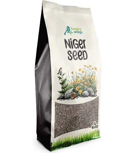 Niger Seed Wild Bird Food – High Energy Feed For Finches, Siskins & Small Birds, 15kg Bag - View #5
