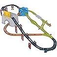 Thomas & Friends Toy Train Tracks Set, Connect & Build Bucket, 48-Piece Expansion Pack for Diecast & Motorized Trains, Age 3+ Years, HNP81
