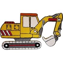 Toppa Ricamata Termoadesiva Per Ragazzi - Motivo Camion Dei Pompieri - 10x6 Cm Per Giacca, Jeans, Zaino