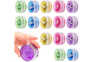 ZOYDP LED Light-Up YoYo Ball - Responsive Ball Bearing for Kids, Birthday Party Gifts, Party Bag Fillers, Classroom Prizes, Random Colors