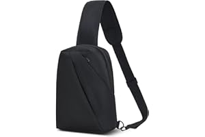 TESELOR Zaino Monospalla Uomo Donne Borsa Monospalla Impermeabile Borsello Tracolla Leggero Grande Capacità Borsa a Tracolla per Sport Viaggiando Lavoro