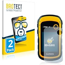 Pack De 3 Protections Écran Verre Trempé Mr.Shield Pour Garmin ETrex 32x/22x/30x/20x/10/20/30 - 9H Anti-Rayures
