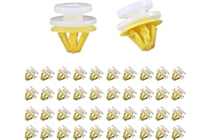 Pulchra 100Pcs Trim Clips Side Door Wheel Arch Trim Clips Moulding Clips Door Panel For Land Rover Discovery 3 4 Range Rover Sport Plastic Clips