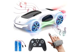TAIKOUL RC Voiture Télécommandée, 4WD 360°Rotation Voiture Electrique Enfants Drift RC Véhicule avec LED, 2.4GHz Voiture Radiocommandee Crawlers pour Enfants 5-12 Ans