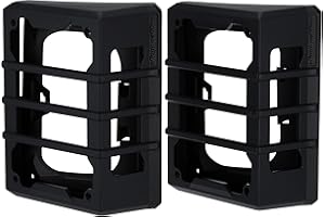 Rugged Ridge 11226.05 Elite Guard Kit, Tail Light, Black; 07-18 Jeep Wrangler JK