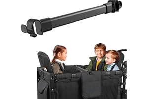 VIOTIIN Forward-Facing Bus-Style Seating Upgrade Stroller Wagon Support Bar Compatible with Wonderfold W4 Elite/Luxe (4 Seater), Wonderfold Wagon W4 Accessories for Kids, Removable & Easy to Install.