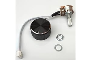 LEISURE PURSUITS Fits Pro Rider Proforce Electric golf trolley speed control switch + Black knob