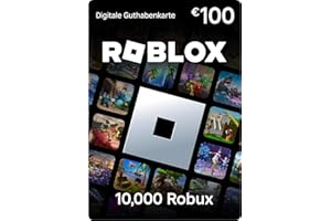 Roblox-Geschenkgutschein |10,000 Robux Guthaben | inklusive exklusivem virtuellem Item| Digital Code für Smartphones, Computer, Tablets, Xbox One, Xbox Series X|S, Oculus Rift et HTC Vive)