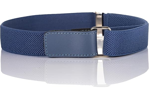 Olata Ceinture Élastique Extensible pour Enfants – Réglable avec Fermeture Auto-Aggripante, Idéale pour les 0-15 Ans