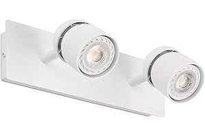 FARO BARCELONA 40664 - Coco Lámpara Aplique Blanca 2L de Faro Team