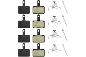 Okuleya Lot de 4 Plaquettes de Frein pour Vélo B01S, Disques de Frein, Plaquettes de Frein Haute Performance pour Deore, TRP, Tektro