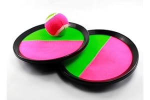 OTHER Bat Ball Set Throw and Catch Game Garden Summer Outdoor Beach Fun Hit Stick.