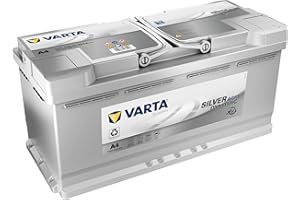 VARTA Silver Dynamic AGM Battery A4 - Start-Stop and xEV Car Battery 12V 105Ah 950A - Starter Battery for Cars with High Energy Requirements