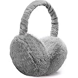 UQTUKO Paraorecchie Invernali, Pieghevole Paraorecchie Donna Uomo Bambini Paraorecchie Caldi di Peluche Plush Earmuffs Invern