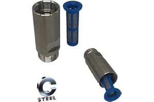 PAXANPAX Langzeit Wasserfilter 3/4" Anschluss Waschmaschine Spülmaschine