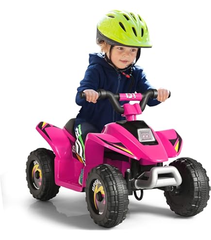 AIYAPLAY Elektrische auto voor kinderen van 1,5 tot 3 jaar, 6 V, paard, 2 km /u, met muziek, rijspeelgoed met pedaal, elektrisch paard voor kinderen van 1,5 tot 3 jaar, bruin