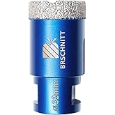 BRSCHNITT Diamond Tile Drill Bit 32 mm – M14 Diamond Drill Hole Saw for Tiles, Porcelain, Ceramic, Marble, Granite Holes, for