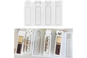 Silikonformen Gießformen Weihnachten, 4 Stück Silikonform Weihnachten Geldgeschenk Silikonform Hase Gipsformen zum Gießen Pralinenschachtel Gießformen Silikon Weihnachten für Geldgeschenke (A)