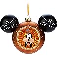 Disney Store Official Goofy Festive Hanging Ornament, 15cm/6”, Keepsake Tree Decoration, Sculpted with Painted Details Features Intricate Character Artwork