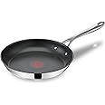 Tefal Jamie Oliver - Sartén 28 cm, Apto inducción, antiadherente, revestimiento titanio, Thermo-signal, sin PFOA, apto lavava