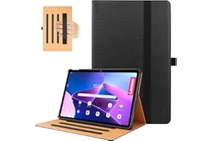 VOVIPO Lenovo Tab M10 Plus (3rd Gen) 10.6 Pouces Housse, étui Folio avec Support en Cuir PU à Plusieurs Vues Angels avec dragonne pour Lenovo Tab M10 Plus (3rd Gen) 10.6 Pouces 2022
