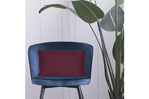 LILENO HOME Cuscino 50 x 30 cm [set da 2] – Federa impermeabile per cuscino da giardino o cuscino decorativo, per interni ed esterni