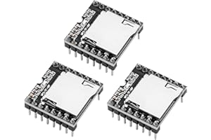Dfplayer MP3 Mini Lettore Modulo AYWHP 3 PCS TF U Disk Scheda DFPlayer Audio Voce Musica Modulo compatibile con Arduino