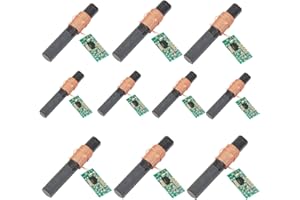 ARMYJY 10 Stück DCF77 Empfänger-Modul Radio-Zeitmodul Radiouhr Radio-Modul Antenne Zugangsmodule Empfindlichkeit 40/60K: 30/28±2dB