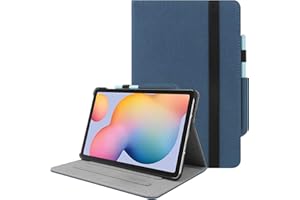 HoYiXi Etui do Samsung Galaxy Tab S6 Lite 10,4" 2022/2020, ultracienkie etui ze skóry PU, z funkcją podstawki, obudowa tabletu do Samsung Tab S6 Lite 10,4 2022/2020 SM-P613/P619/P610/P615 -