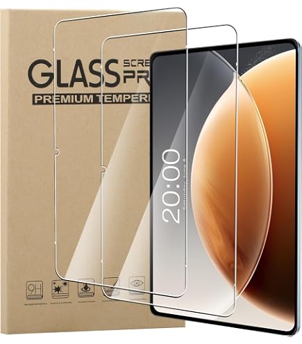 2er Pack Panzerfolie Für TABWEE T60 Pro 13,4 Zoll – 9H Härte, Kratzfest, Anti-Fingerprint & Blasenfreie Installation
