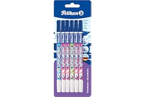 ‎PELIKAN Pelikan Tintenlöscher Super-Pirat 850, 6 Stück, farblich sortiert