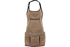 Aczyqws Oxford Cloth Garden Apron Thickening Garden Tools Belt Multifunction Waterproof Wear-Resistant for Women Men