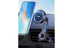 TOPK Mag-Safe Phone Holder for Cars, Magnetic Phone Car Mount, Air Vent Car Phone Holder with Strongest Magnet, Car Cradle for iPhone 15/14/13/12 Series