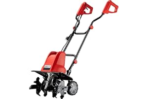 Elektrisk trädgårdshacka med 1 500 W effekt, 400 varv/min tomgångshastighet, 220 mm arbetsdjup