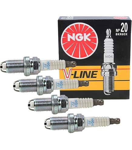 Bougie D'allumage NGK Laser Platinum 3199 BKR6EQUP - Neuf, Filetage 14 Mm - Pour Moteur