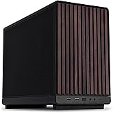 Lian Li DAN A3 mATX Ahşap Tasarım Kompakt Bilgisayar Kasası Wood Edition Siyah-Kahve