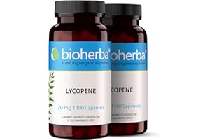 LYCOPENE 20 mg 200 Capsule - Integratore Antiossidante ad Alta Potenza di BIOHERBA