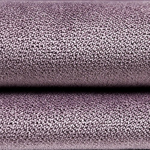 McAlister Textiles Luxury simple Matt Samt Kissen mit Ente Feder Füllmaterial, 40cm x 40cm, Heidekraut Lila - 4