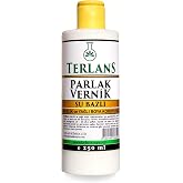Terlans Water Based Glossy Varnish 250 ml Acrylic and Oil Paint Protector