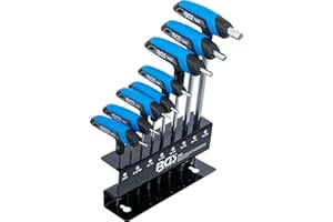 BGS 8484 | Juego de llaves con mango en T | hexágono interior 2 - 10 mm | 8 piezas