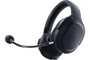 ‎RAZER Razer Barracuda X - Kabelloses Multiplattform-Headset für Gaming und Mobile Geräte (SmartSwitch Dual Wireless, TriForce 40mm, Mikrofon mit Nierencharakteristik, 50h Akku, USB-C) Schwarz