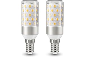 DiCUNO Lampadina LED E14 8W, Equivalente 100W alogena, 1000lm, Luce bianca neutra 4000K, Non dimmerabile, Attacco E14 LED Mais, Risparmio energetico, 2 Pezzi
